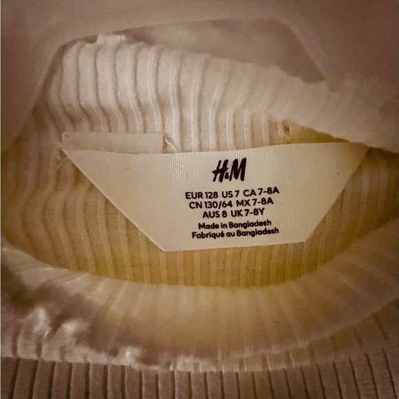 H&M Cream Ribbed Knit Sweater - Picture 7 of 8